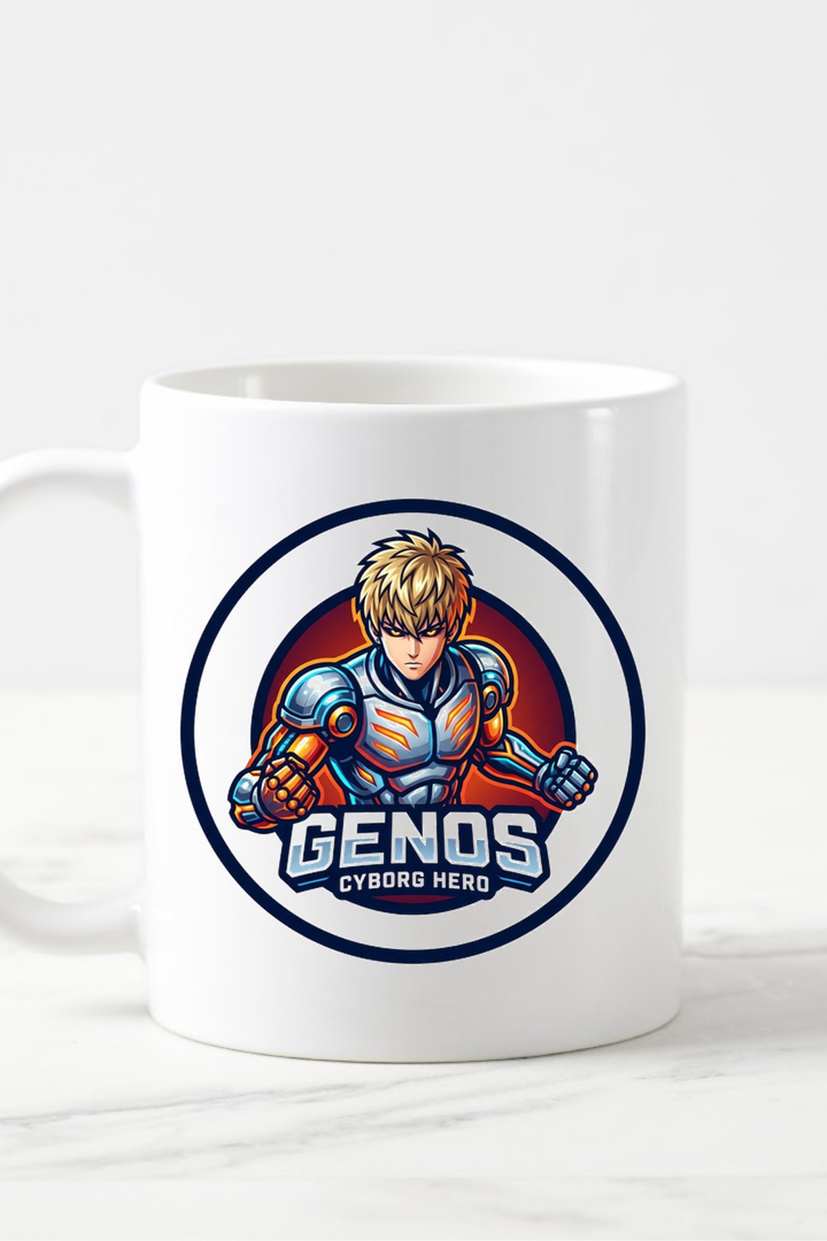 Genos - Popüler Karakterler Kupa Bardak