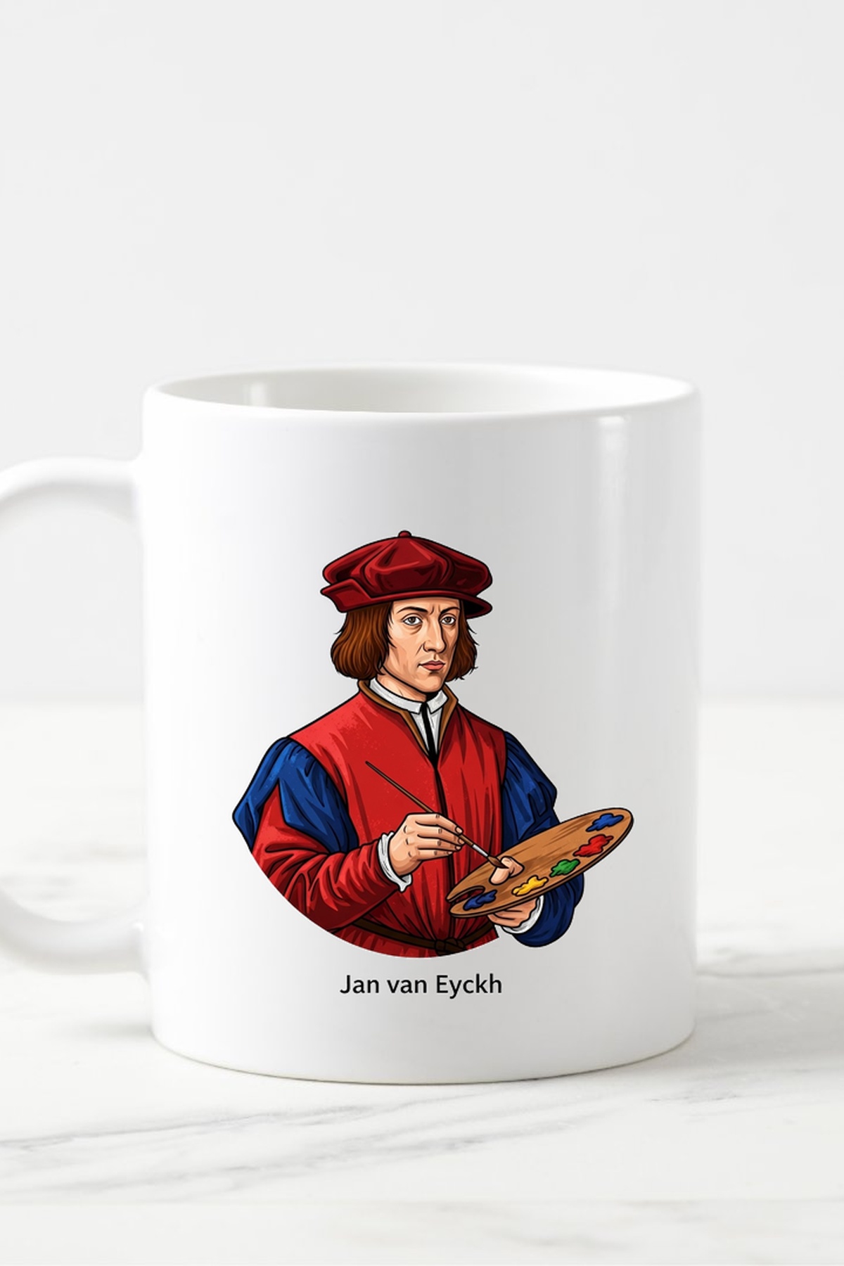 Jan van Eyck - Sanat & Sanatçılar Kupa Bardak