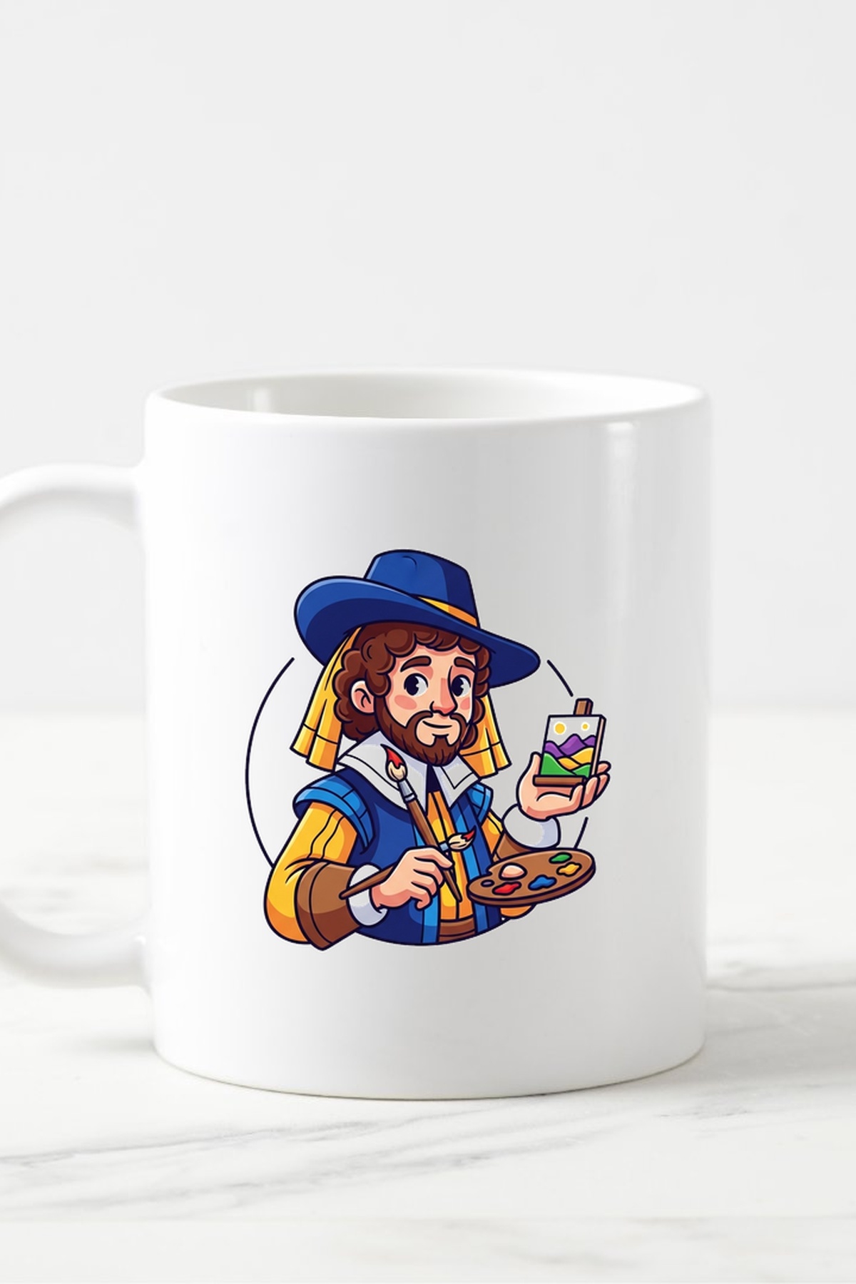 Johannes Vermeer - Sanat & Sanatçılar Kupa Bardak