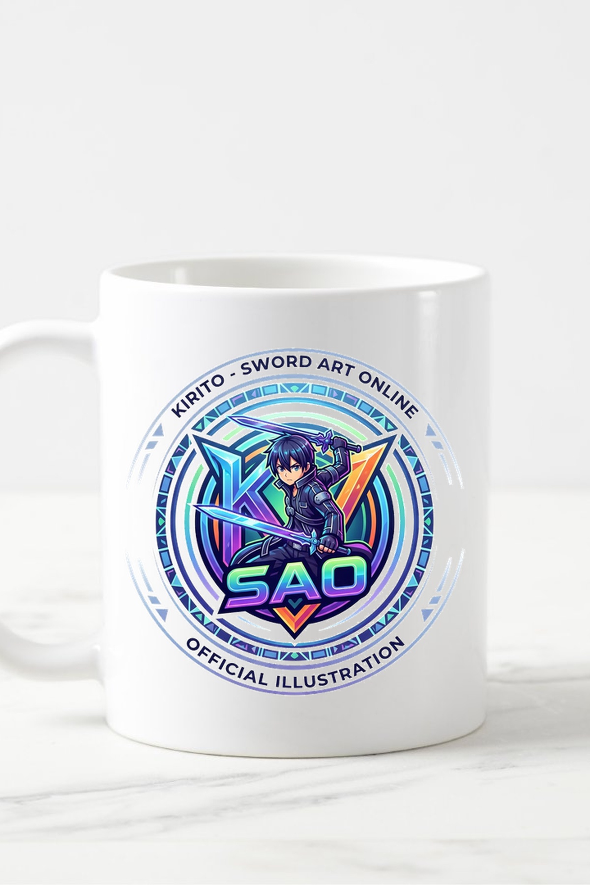 Kirito - Popüler Karakterler Kupa Bardak