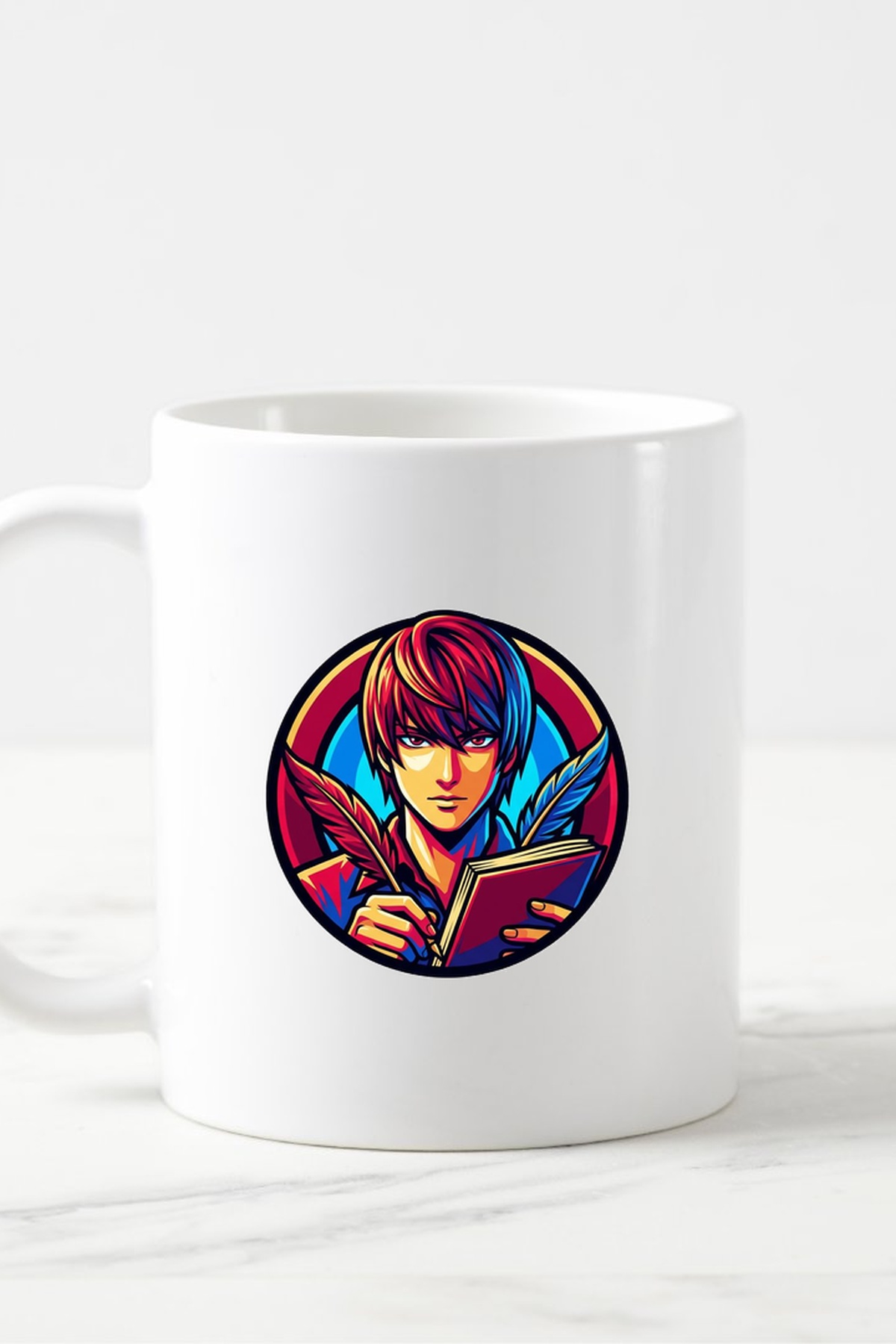 Light Yagami - Popüler Karakterler Kupa Bardak